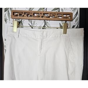 Caslon Pants White Womens Size 8 Chino
